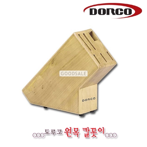 larger Dorco Timber Knife Case/Knife Case/Knife Put-away/Kitchen Knife Case
