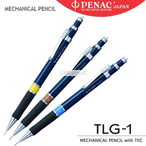 larger Penak Drawing Mechanical Pencils TLG-1 0.3mm 0.5mm 0.7mm