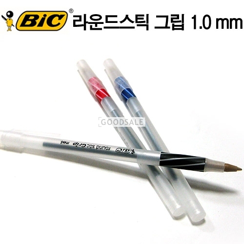 larger Original BIC/BIC ball piont pen/BIC Round Stick Grip/1.0mm/oil-based