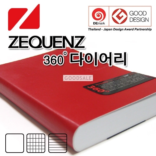 larger ZEQUENZ Classic Diary Note 360 Roll Up Journal A6 mini 8 x 14 x 1.3cm 128 Pages