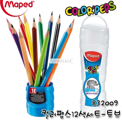 larger Maped Color'Peps Colored Pencils with Squeezy Tube 832009