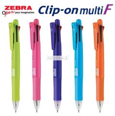 ZEBRA/Clip-on mulit F (B4SA1)/4 Color pen